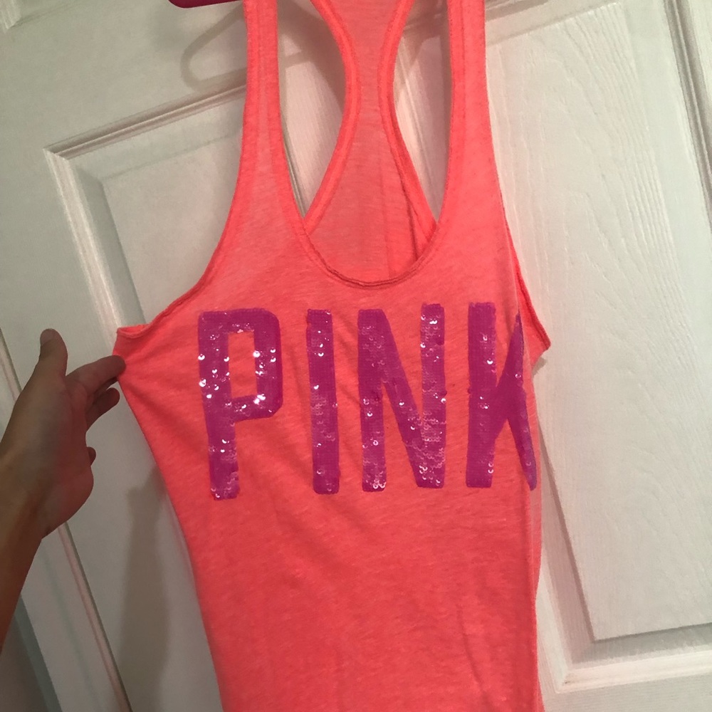 Pink tank top